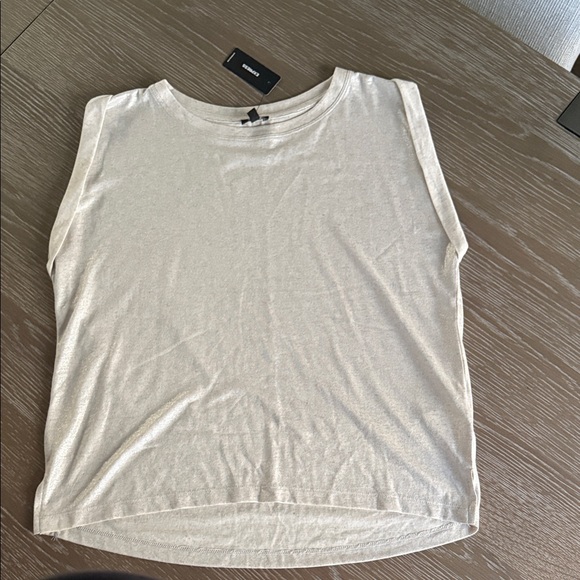 Express Tops - NWT Express Light Beige Muscle Tee